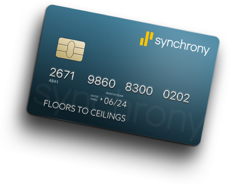 Synchrony card | Floor to Ceiling St Joseph