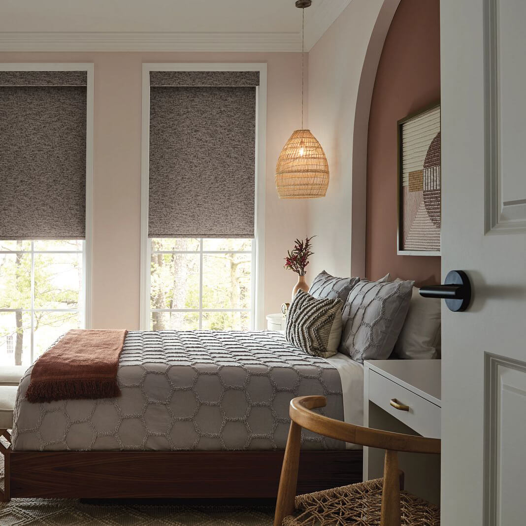 Window treatments roller shade | Floor to Ceiling St Joseph